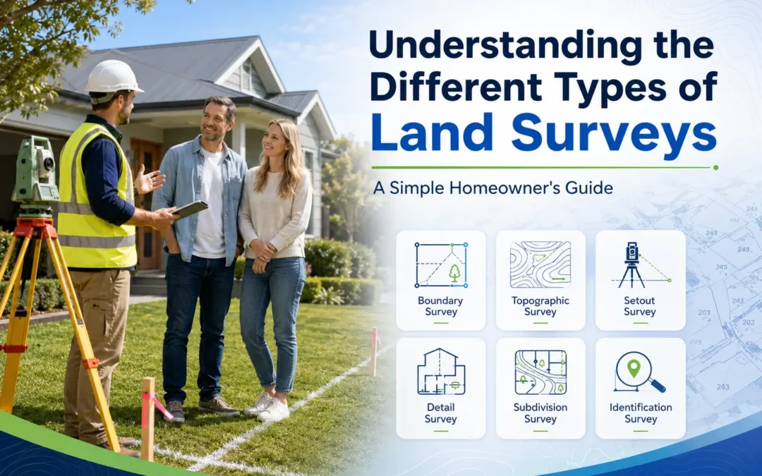 Understanding the Different Types of Land Surveys: A Simple Homeowner’s Guide